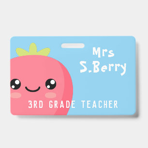 Crachá Professor