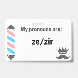 Crachá Pronomes BBS Zi/Zir