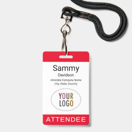 Crachá Pulseira com Logotipo do Evento e Clip de Identifi