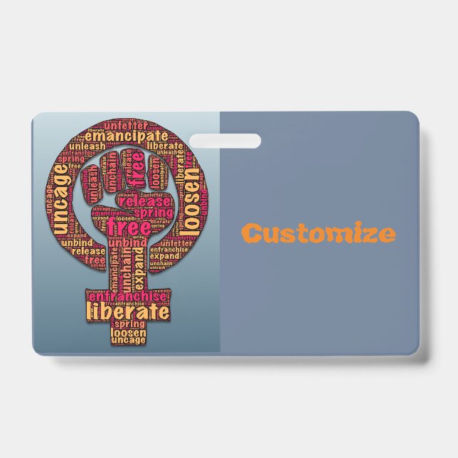 Crachá punho elevado de 2017  (Frente)