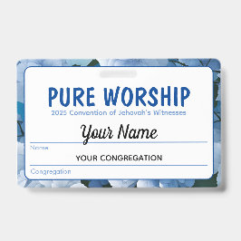 Crachá puro Culto da Convenção de Keepsasasasasak