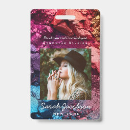 Crachá Push Luxury Cosmetics Cosmetologist Eyeshadow