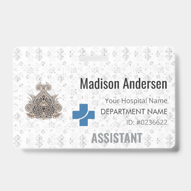 Crachá PVC resistente a perda - Employee.Event.Hor (Frente)