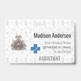 Crachá PVC resistente a perda - Employee.Event.Hor