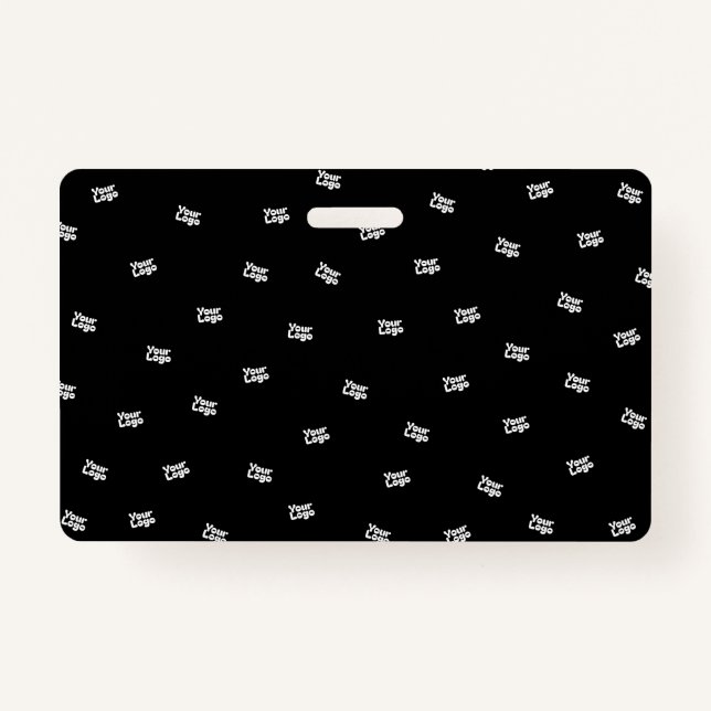 Crachá Qualquer imagem carregada, Design ou o seu logotip (Frente)