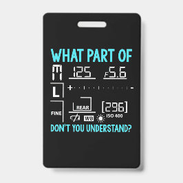 Crachá Que Parte Do Fotógrafo