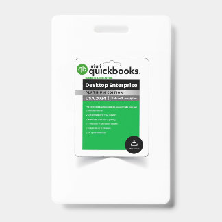 Crachá QuickBooks DesktopEnterprise2024-intquickbooks.com