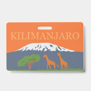 Crachá Quilimanjaro