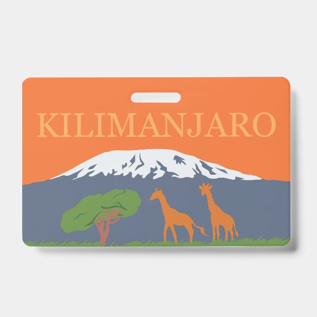 Crachá Quilimanjaro (Frente)
