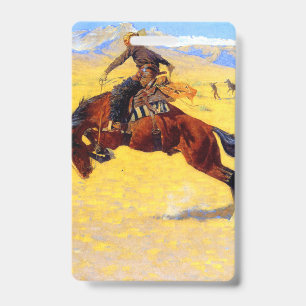Crachá Remington Old West Horse and Cowboy