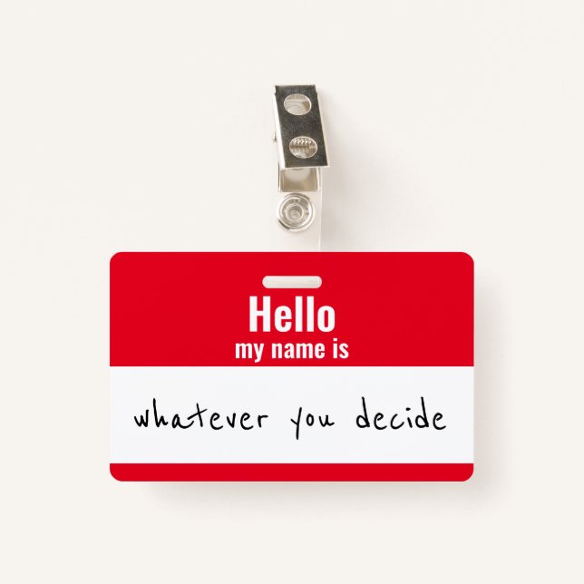 Crachá Rep (Frente com Clipe)