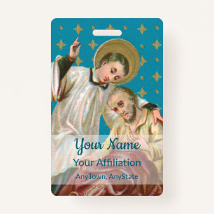 Crachá Rua Aloysius Gonzaga & Plague Victim (Estilo 1; M0