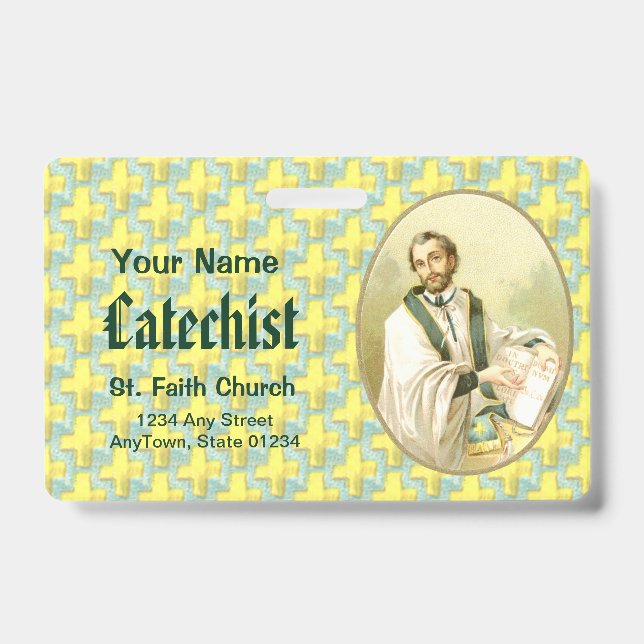 Crachá Rua. César de Bus (SLE 001) (Frente)