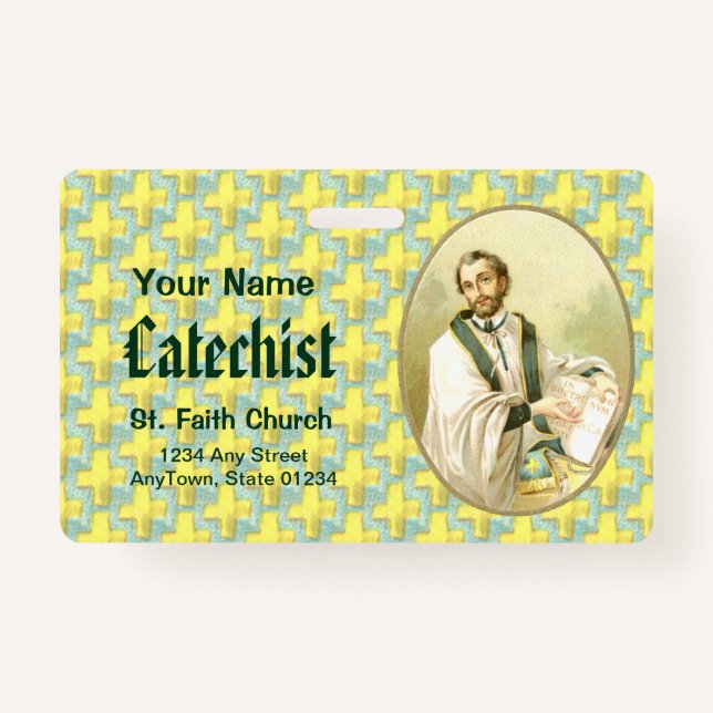 Crachá Rua. César de Bus (SLE 001) (Frente)