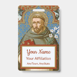 Crachá Rua. Dominic de Guzman (BK 011)