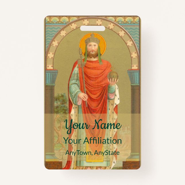 Crachá Rua. Henry II, Imperador (BBS 10; Estilo 1) (Frente)