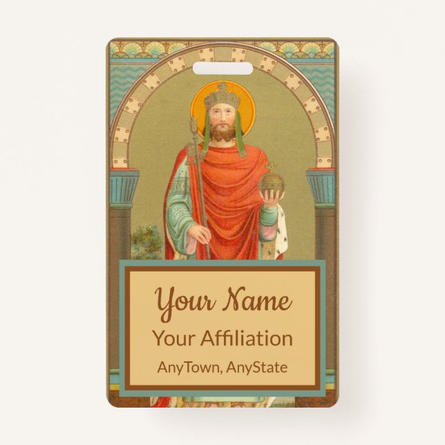 Crachá Rua. Henry II, Imperador (BBS 10; Estilo 2) (Frente)