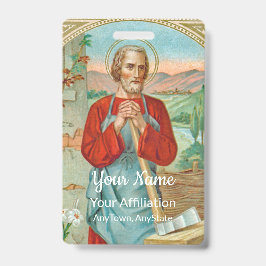 Crachá Rua. Joseph, o Trabalhador (BK 31)