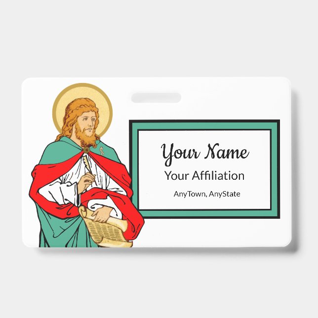 Crachá Rua. Luke, querido Médico (RLS 08; MedVers.) (Frente)