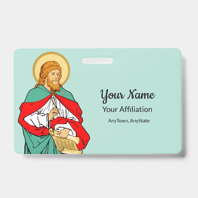 Crachá Rua. Luke, querido Médico (RLS 08; MedVers.) (Frente)