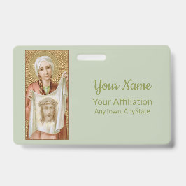 Crachá Rua. Verônica de Jerusalém (JM 60; Estilo 1)