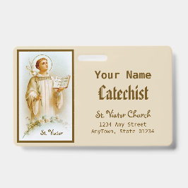 Crachá Rua. Viator de Lyon, Catecista (BF 02)