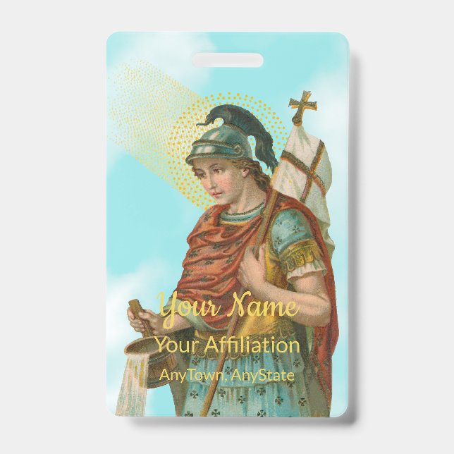 Crachá Ruas. Florim com Balde (céu limpo; M 019) (Frente)