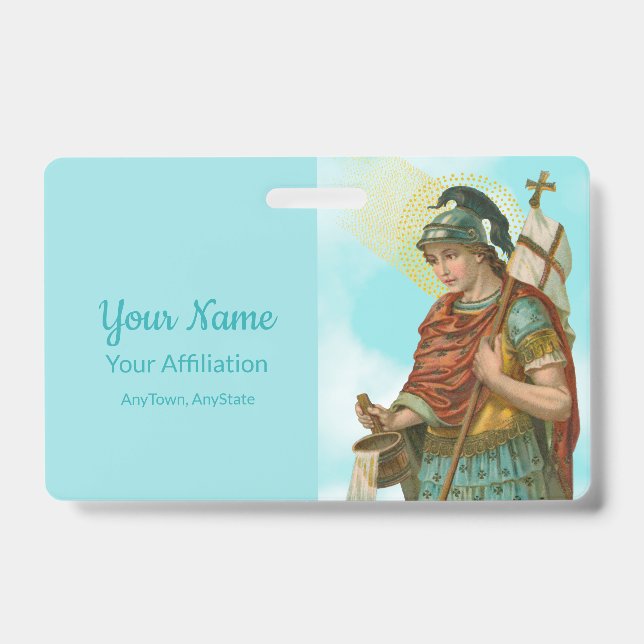 Crachá Ruas. Florim com Balde (céu limpo; M 019) (Frente)