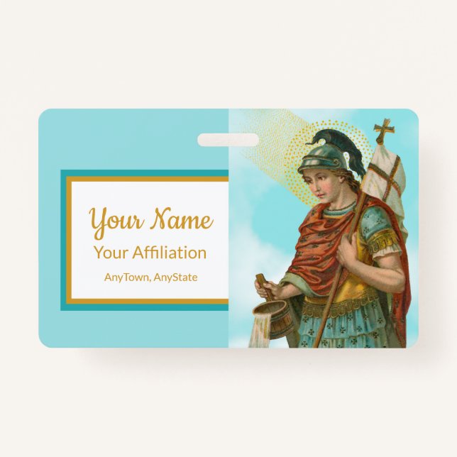 Crachá Ruas. Florim com Balde (céu limpo; M 019) (Frente)