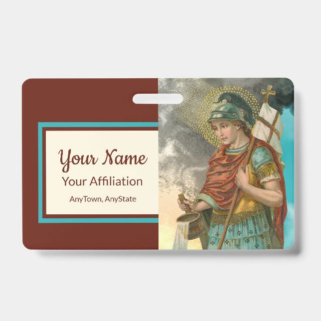 Crachá Ruas. Florim com Balde (Smoke; M 019) (Frente)