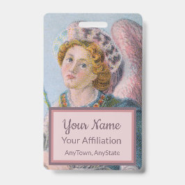 Crachá Ruas. Gabriel o Arcanjo (pormenores; M 017)