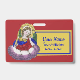 Crachá Ruas. Michael the Arcanel (M 009; Estilo 2)