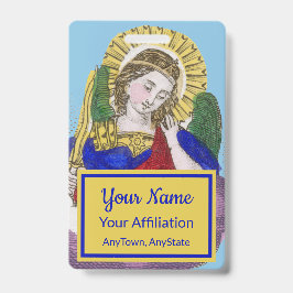 Crachá Ruas. Michael the Archangel (M 009; Estilo 3)