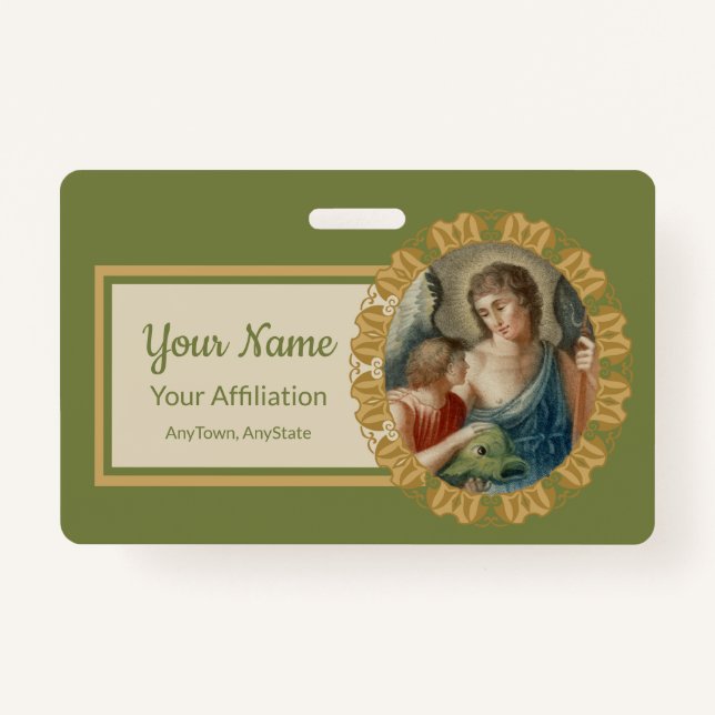 Crachá Ruas: Rafael Arcanjo (M 012) (Frente)