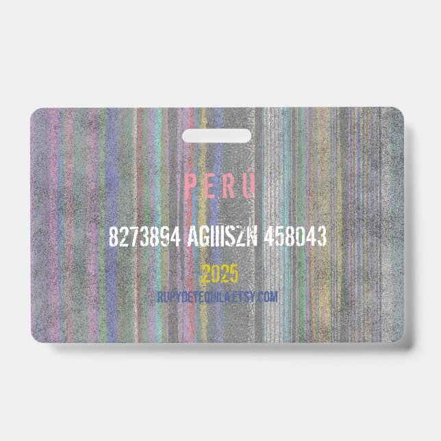 Crachá Rupydetequila (Frente)