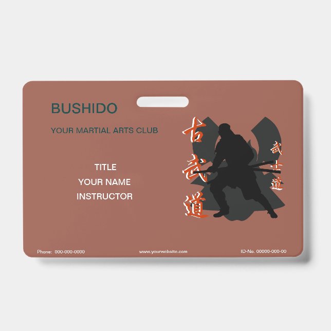 Crachá Samurai (Frente)