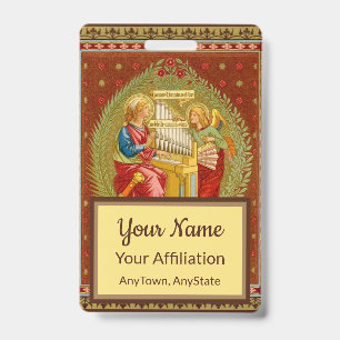 Crachá Santa Cecília de Roma (SNV 36, Estilo 3)