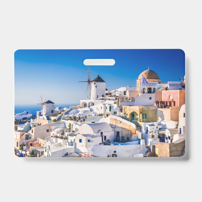 Crachá Santorini  (Frente)