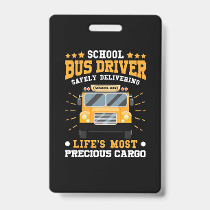 Crachá School Bus Driver Safely Delivering
