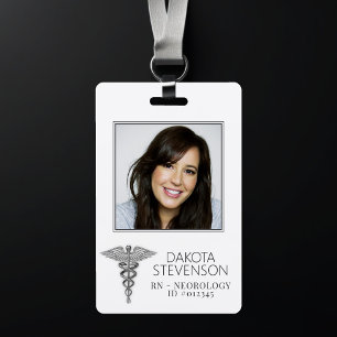 Crachá Símbolo de Caduceu   Foto de Hospital Médico de Pr
