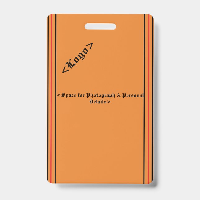 Crachá simples (Front)