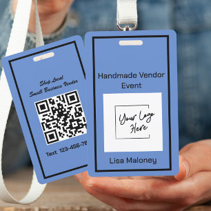 Crachá Simples Criador de Personalização de Foto Personal