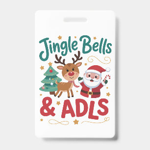 Crachá Sinos Bells Terapia Ocupacional ADLS Rena OT