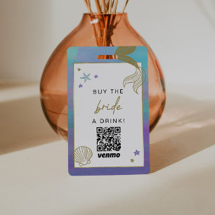 Crachá SIREN Sereid Ocean Comprar a noiva um código QR de