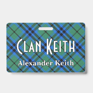 Crachá Snappy Clan Keith Tartan