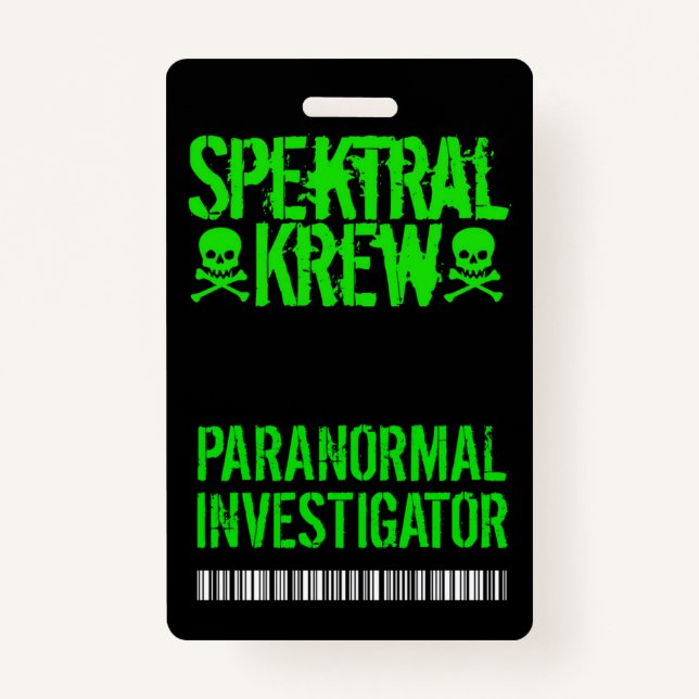 Crachá Spektral Krew Lanyard (Frente)