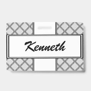 Crachá Tabuleiro de Xadrez por Kenneth Yoncich