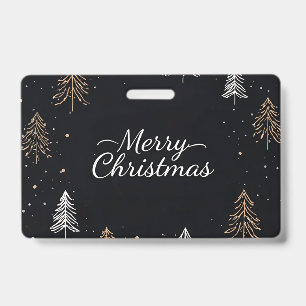 Crachá Tag-Natal