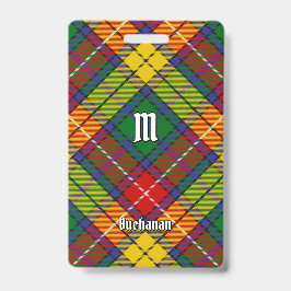 Crachá Tartan do Clã Buchanan