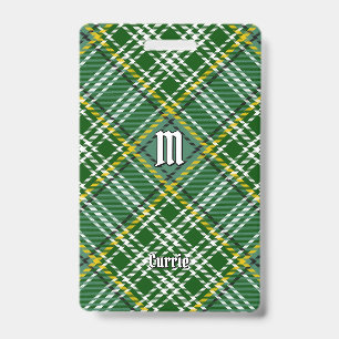 Crachá Tartan do Clã Currie